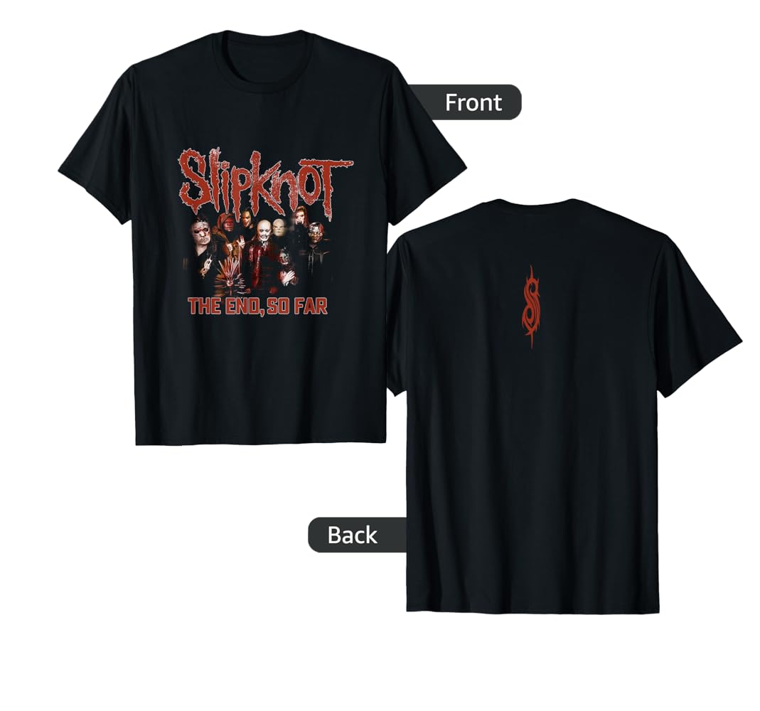 Amazon.com: Official Slipknot The End, So Far T-Shirt